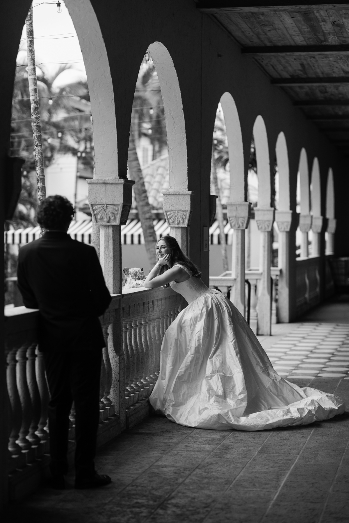 romantic wedding lighting and candles The Boca Raton Hotel