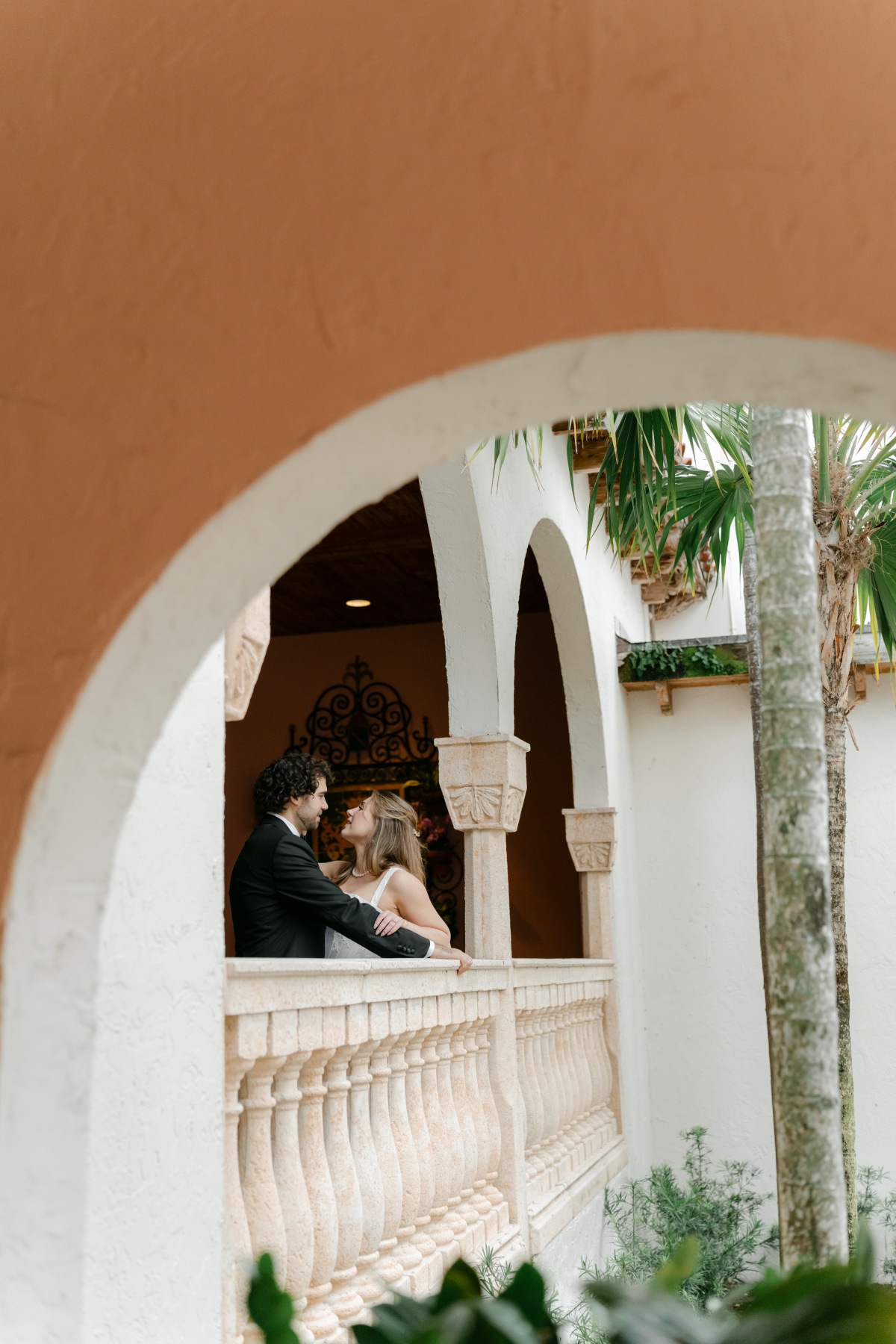 outdoor wedding ceremony at The Boca Raton Hotel Boca Raton Florida