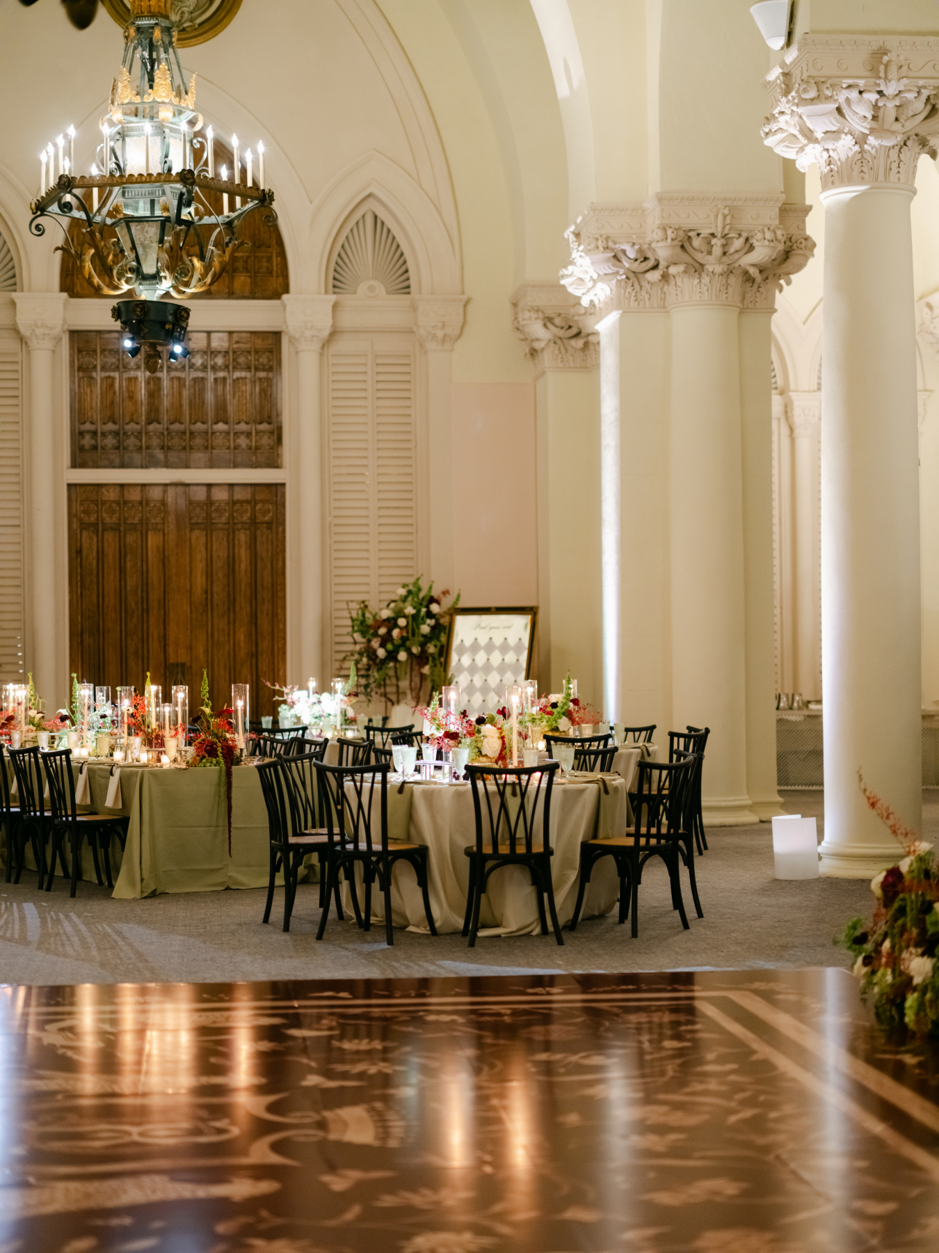 wedding cocktail hour at The Boca Raton Hotel oceanfront venue